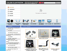 Tablet Screenshot of elektrocelebi.com